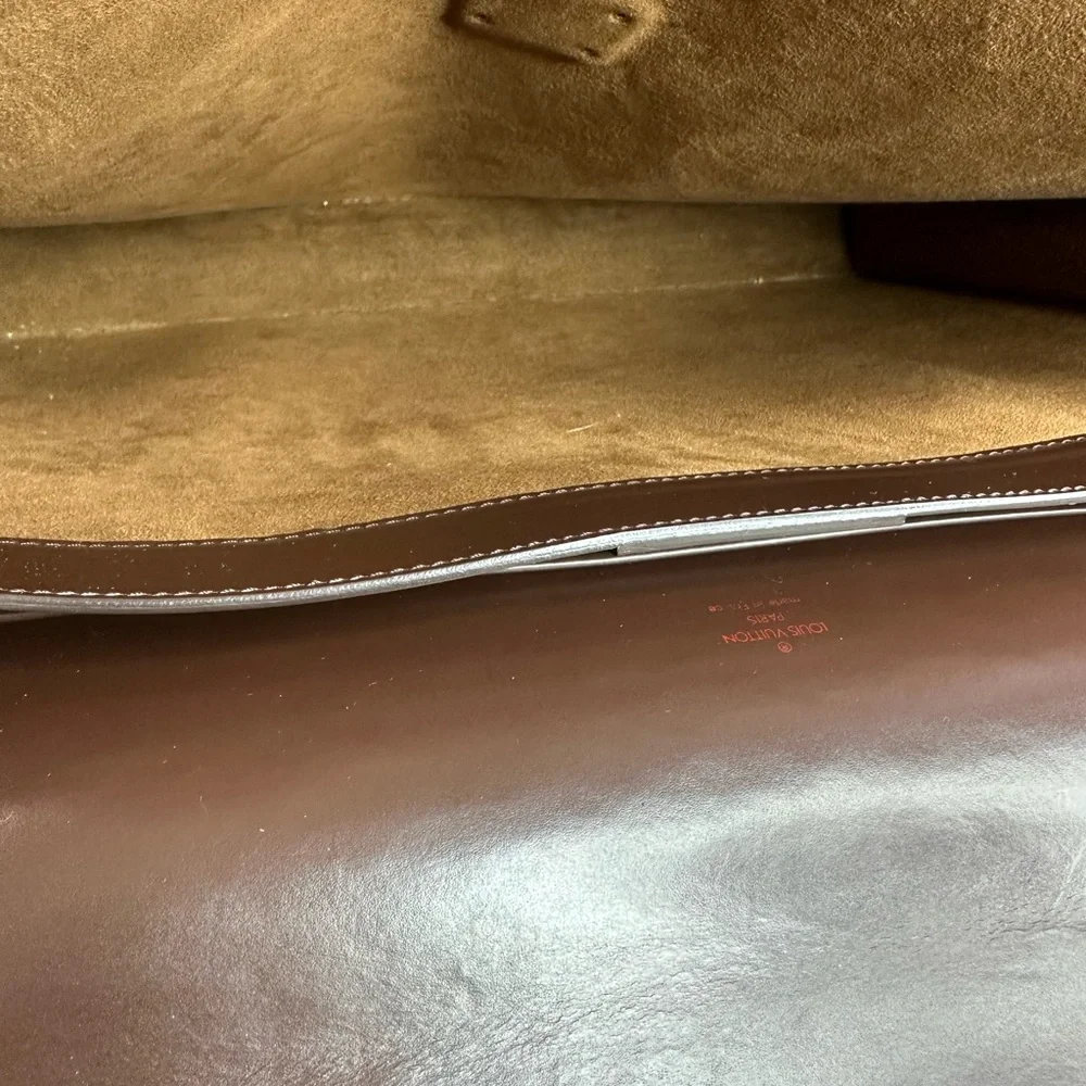Louis Vuitton Damier Ebene Brown Checkered Briefcase